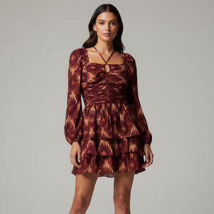 HOUSE of Harlow 1960 x REVOLVE Naiya Cotton Fairy dress Whimsigoth Boho Sz L